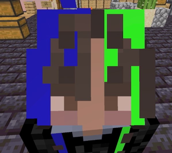 Minecraft face